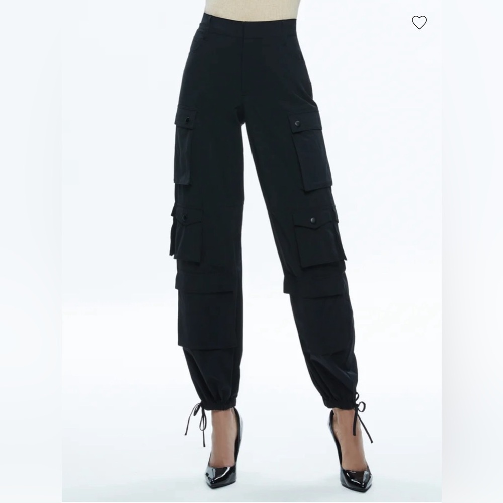 OLYMPIA HIGH RISE ANKLE TIE CARGO PANTS [BRAND NEW w/Tags]
